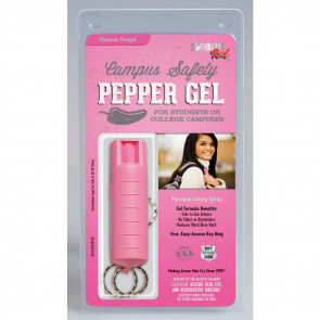SABRE RED CAMPUS SAFETY PEPPER GEL - PINK SABRE RED CAMPUS SAFETY PEPPER GEL - PINK